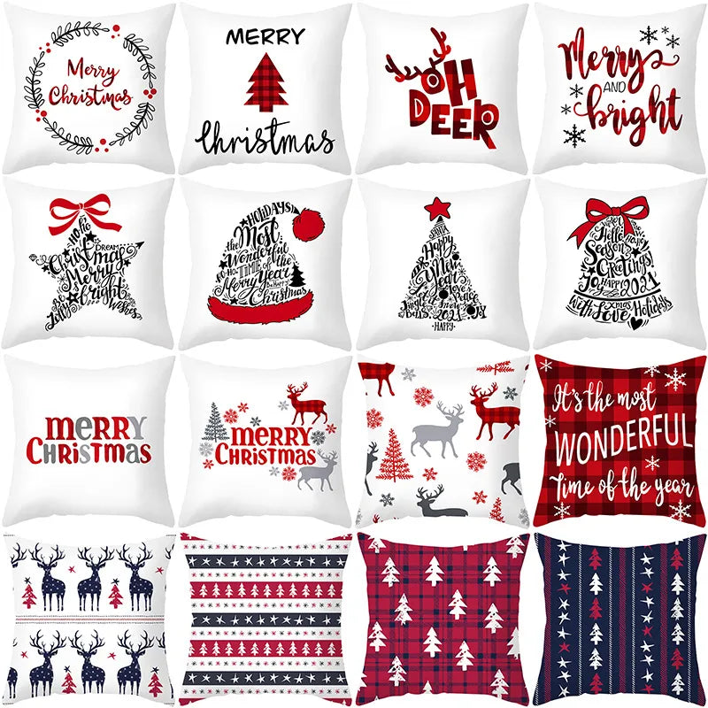 Christmas Cushion Cover Pillowcase