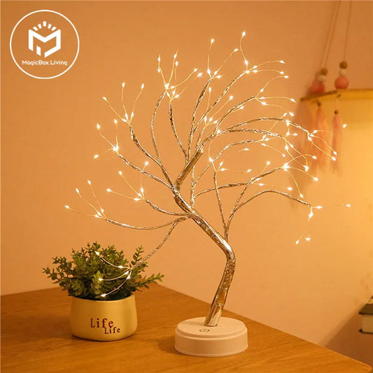 LED Night Light Mini Garland Tree Lamp