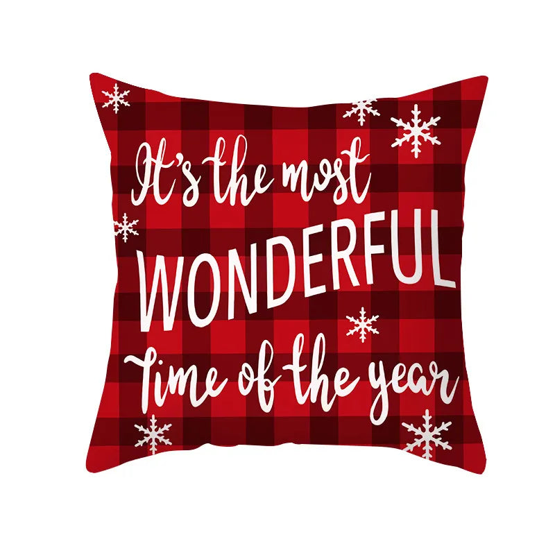 Christmas Cushion Cover Pillowcase