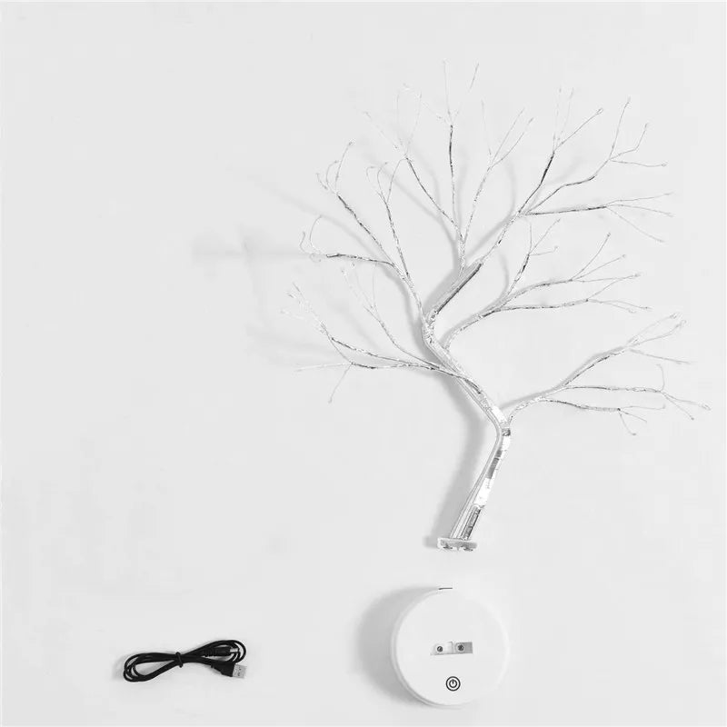 LED Night Light Mini Garland Tree Lamp