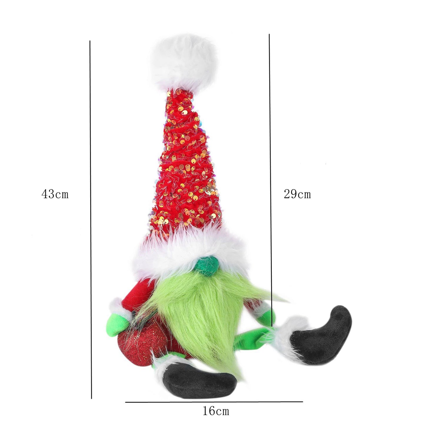 Christmas Decoration Grinch Gnome Doll Ornament Merry Christmas Home Decoration Xmas Ornament New Year Home Decor Noel Navidad